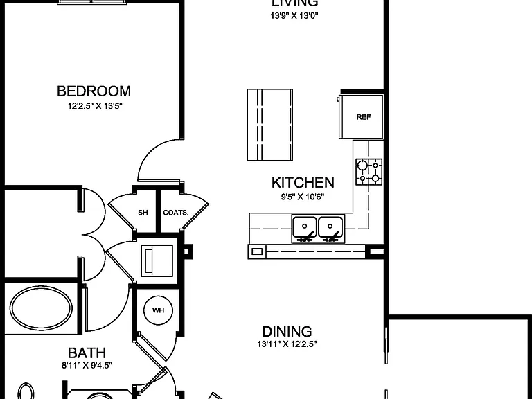 a10 (B) - 2D floor plan a10 (B) - 2D floor plan