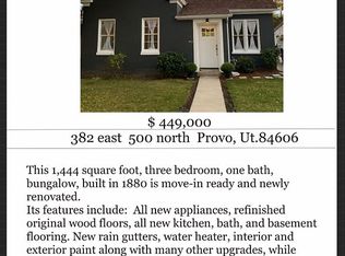 382 E 500 N, Provo, UT 84606
