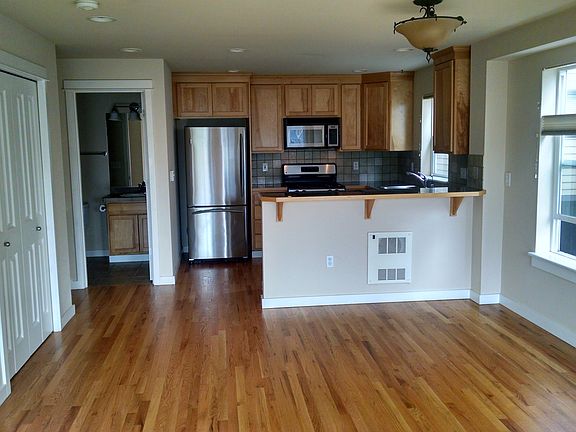 Kitchen and dining space.