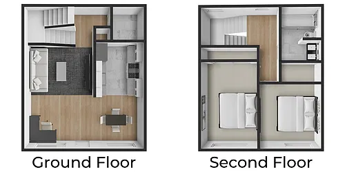 Floor plan Townhome