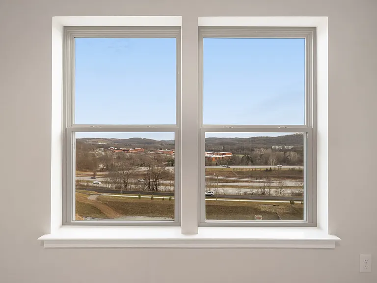 Bedroom 2 - Views from dual windows