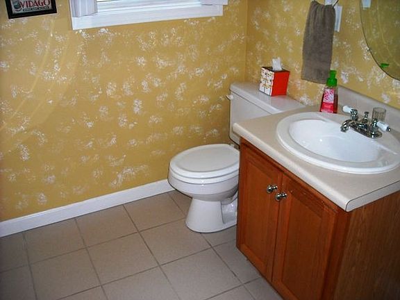 Convenient First Floor Laundry and Tiled Bath