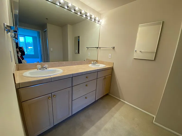 Primary ensuite walk-in closet