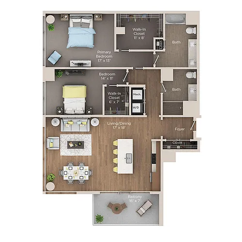 Floor plan C14