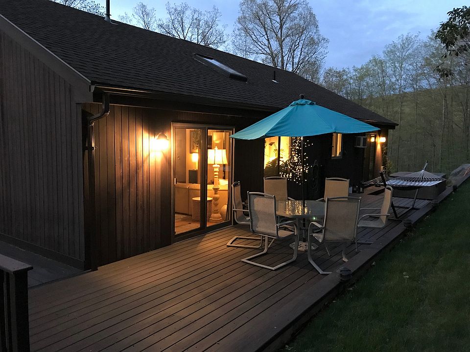 Back Deck with Hot Tub
