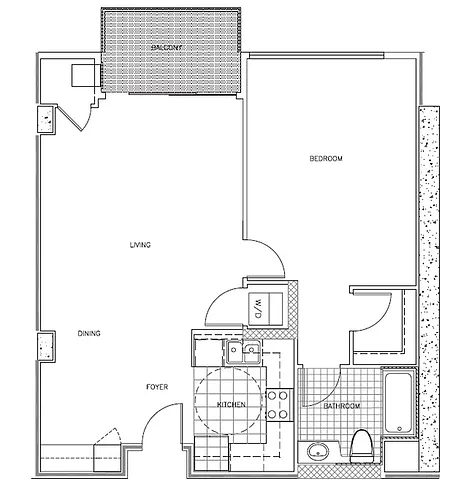 Floor plan D1