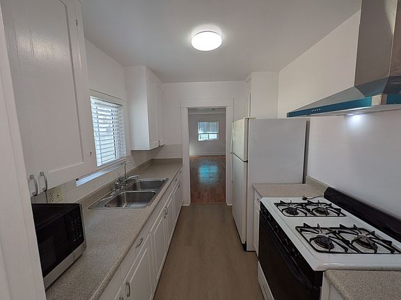 Kitchen from rear of the house