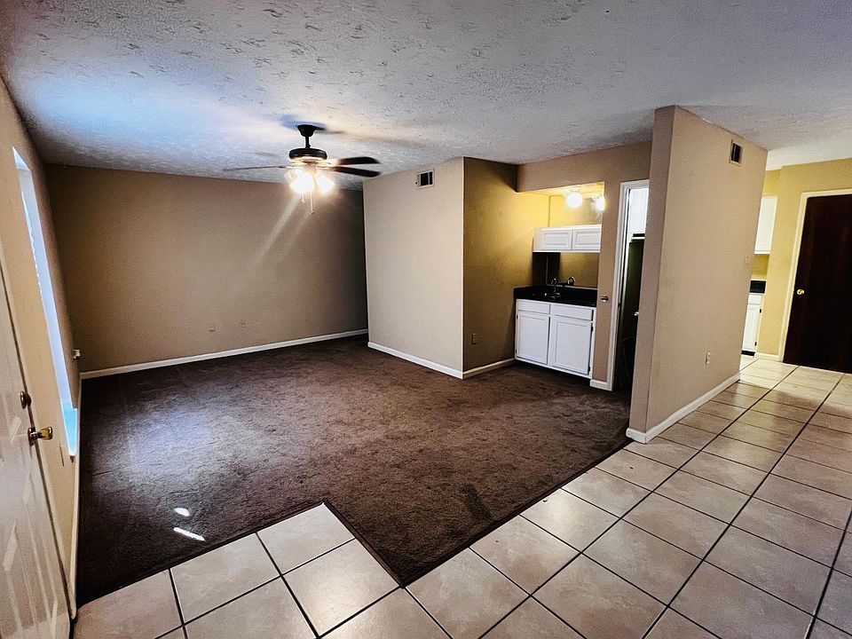 Living room and wet bar