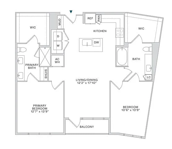 Floor plan B2