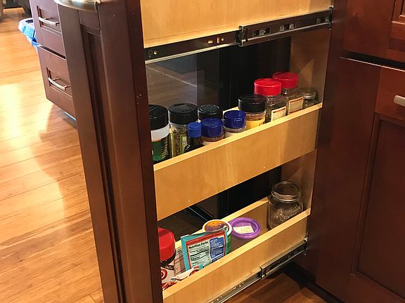 Built in Spice Rack