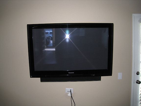 Wall Mounted Flat Screen