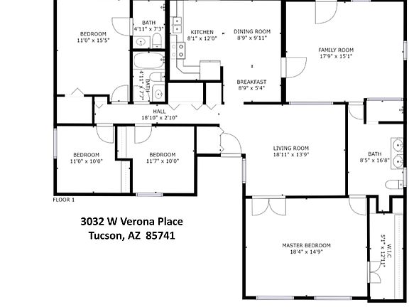 4th image of 3032 W Verona Pl
