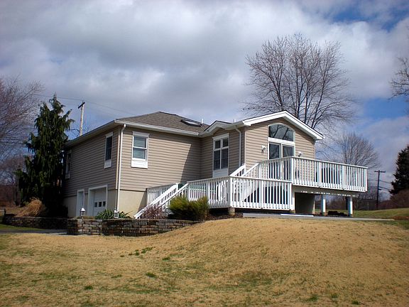 2 level deck with HOT TUB