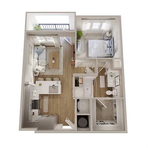 Floor plan A1 - Affordable
