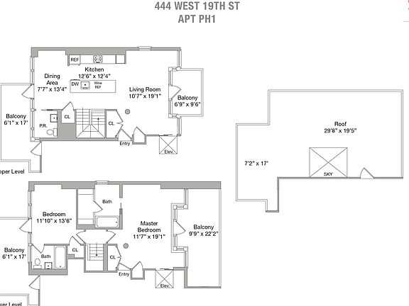 2nd image of 444 W 19th St Ph 1