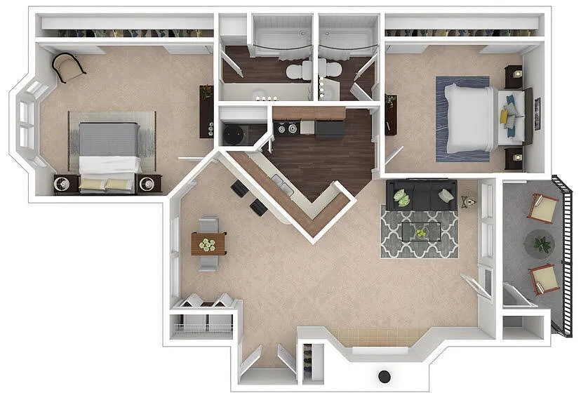 Floor plan B2