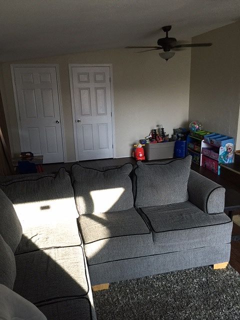 Second living room, office and storage
