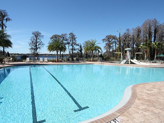 Clubhouse pool on the lake