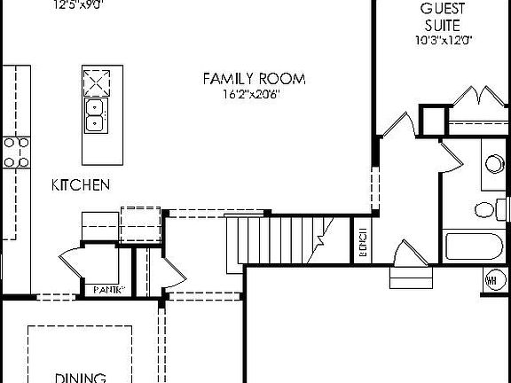 floor plan main level