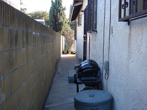 outside- side of house