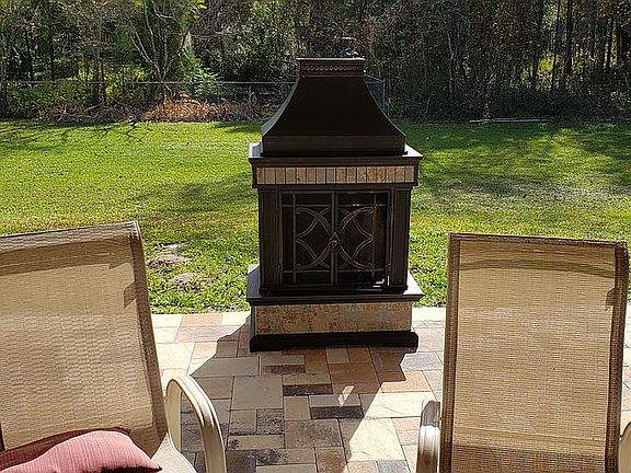 Patio Fireplace