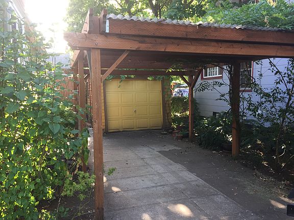 Carport/Pergola and garage