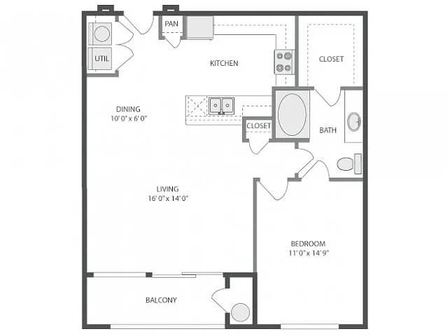 Floor plan Jefferson