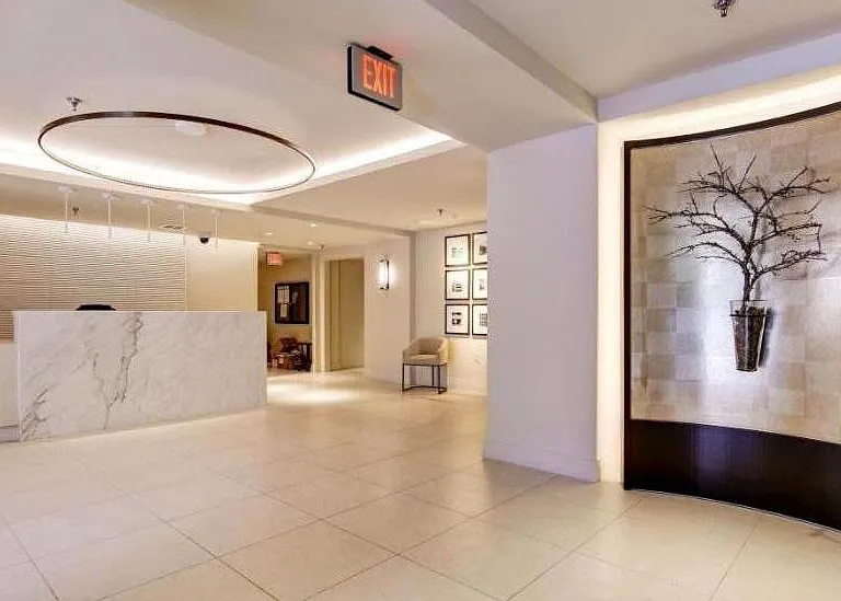 Brand-new modern lobby