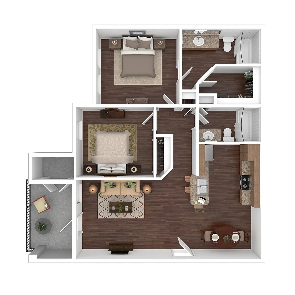 Floor plan B2