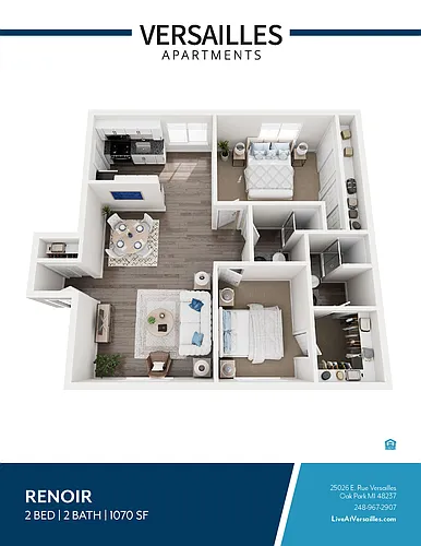 Floor plan Renoir