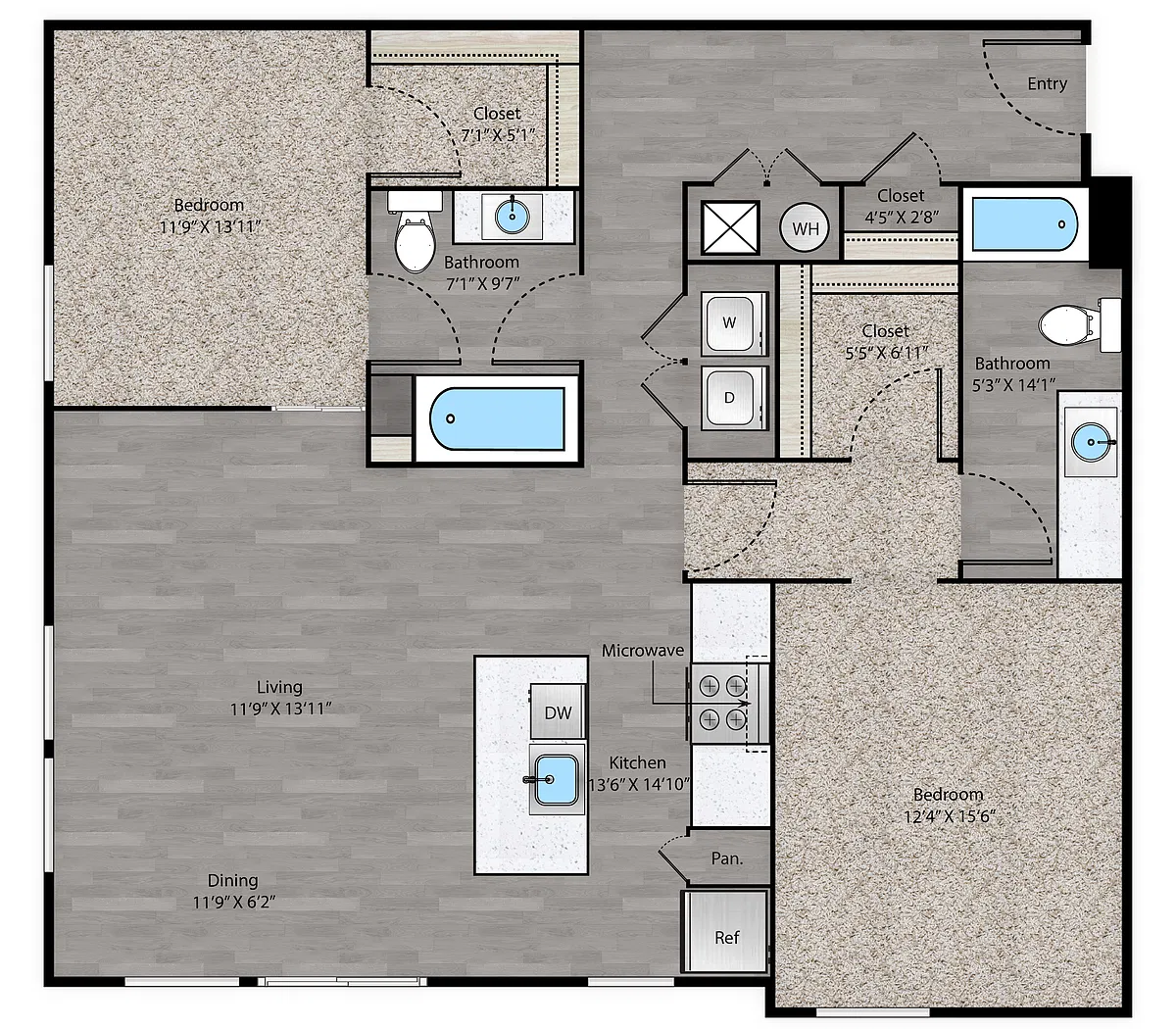 Floor plan B2