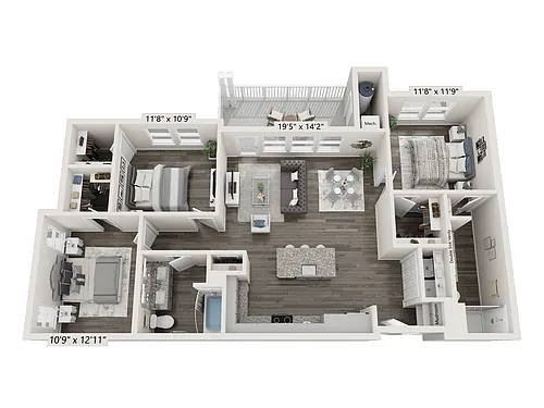 Floor plan C1