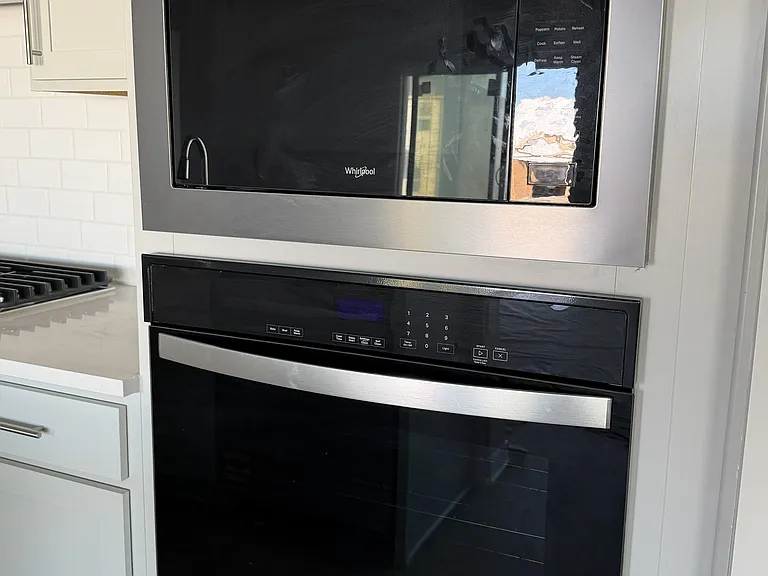 Microwave and Oven