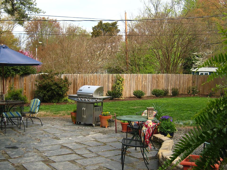 Fenced Back Yard and Patio
