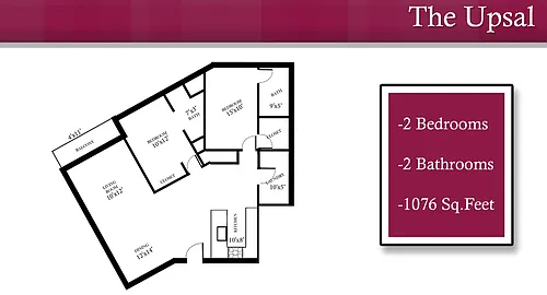 Floor plan The Upsal