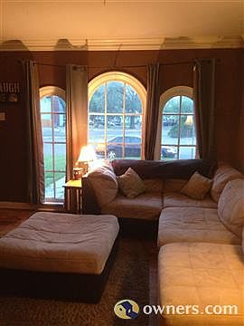 Front room view of windows