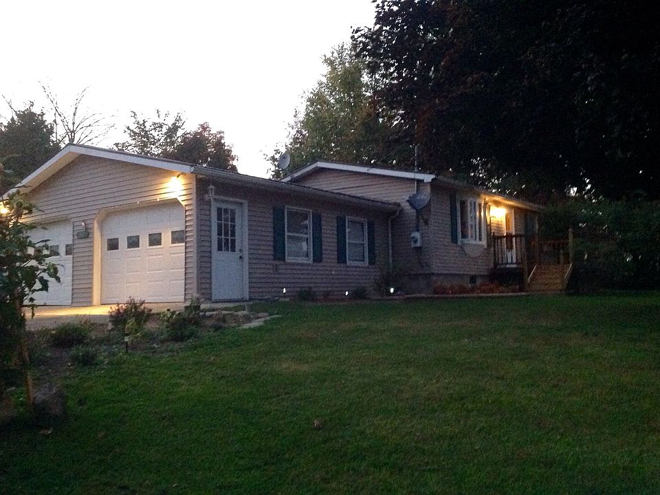 View from driveway
