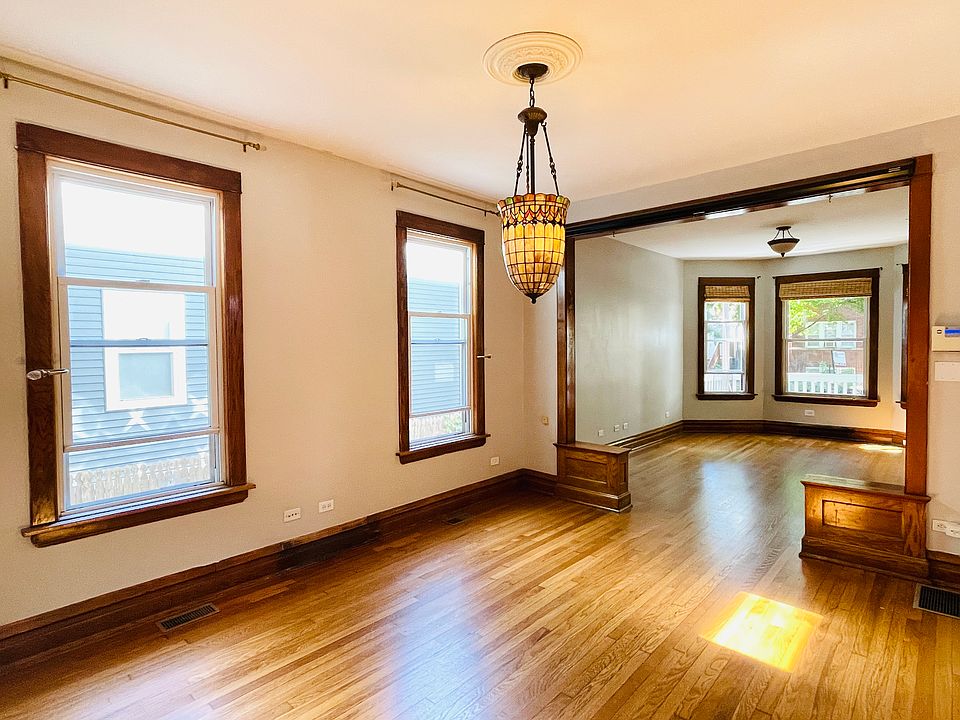 Dining Room with Tiffany chandelier