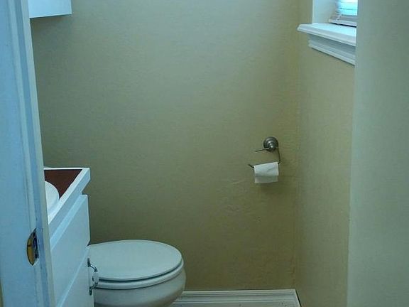 Half Bath off Master