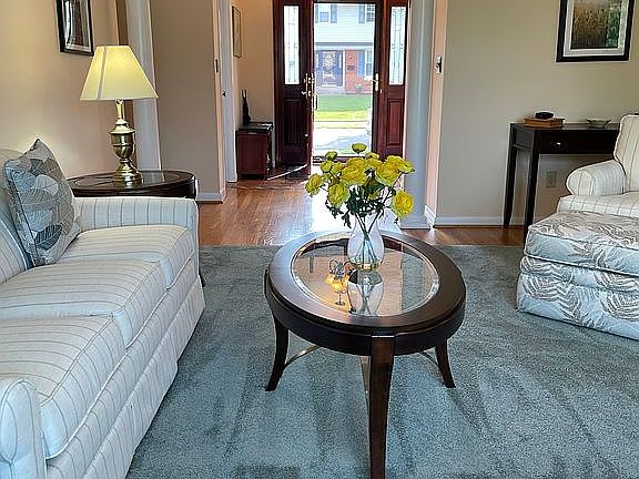 Living room to front door