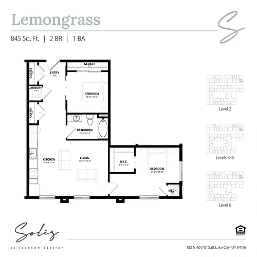 Floor plan Lemongrass