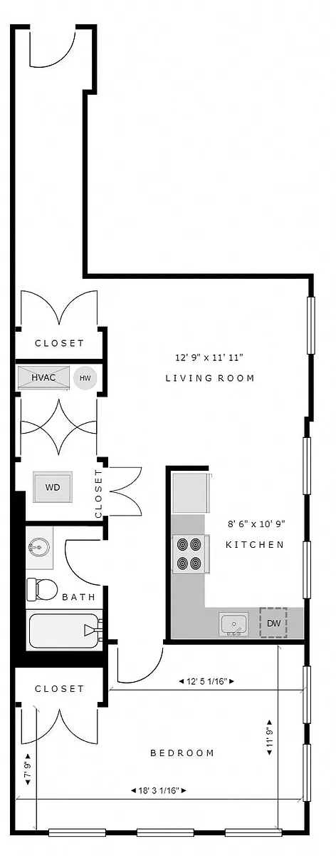 Floor plan 405
