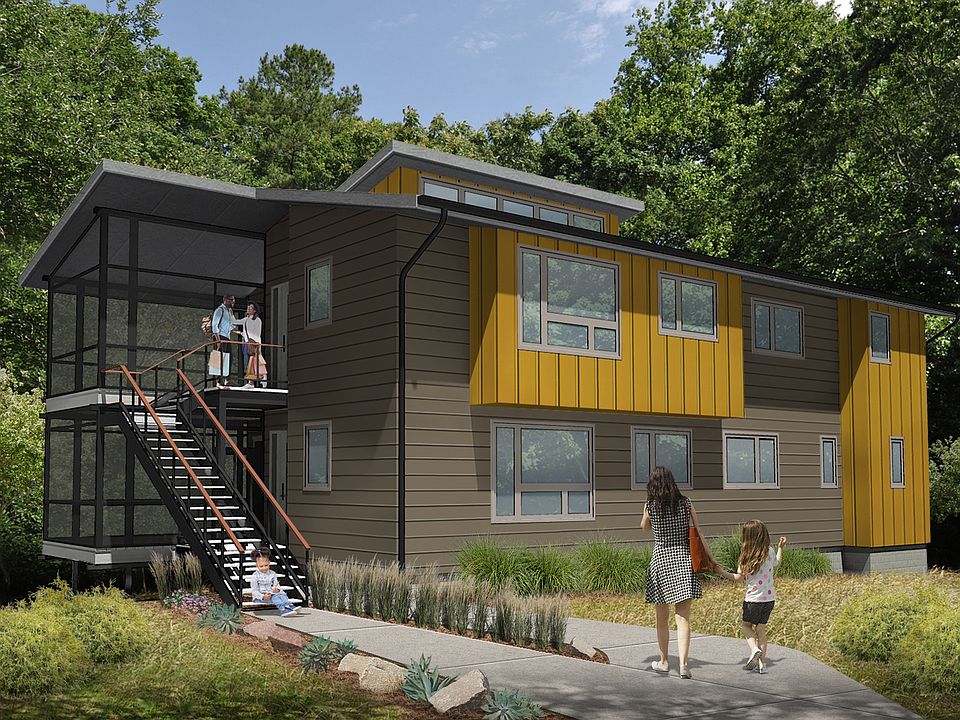 Building C Exterior colors vary