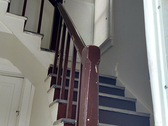 Stairs to the apartment