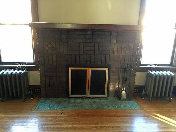 Gleaming hardwood floors and old world charm