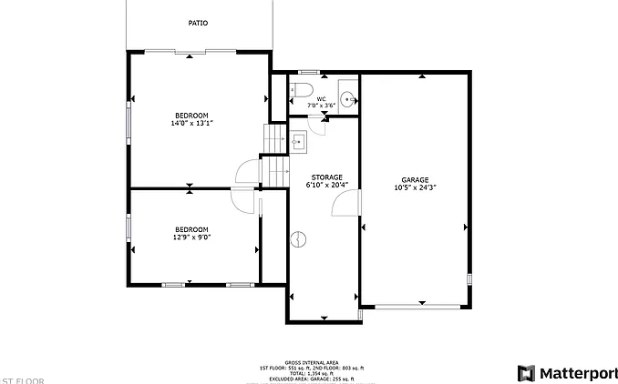 3 bed, 1.5 bath, 1325 sqft, $1,745 — Photo 3