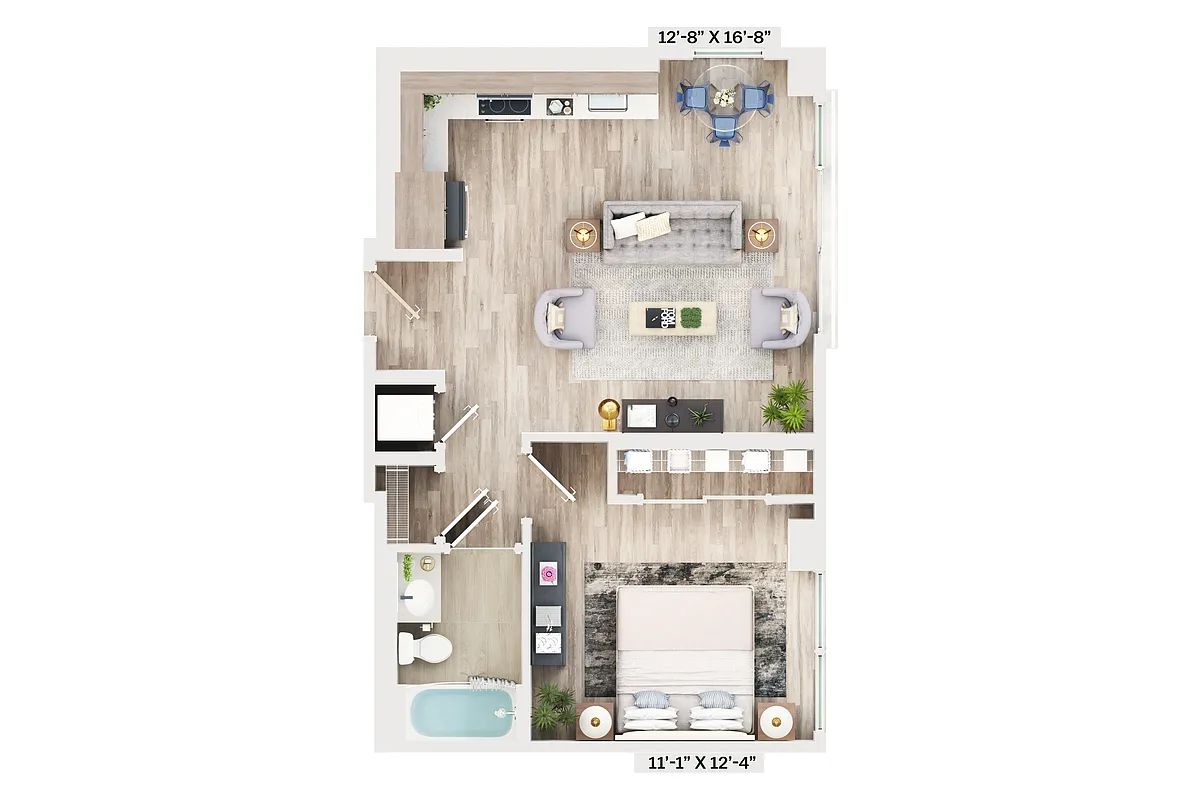 Floor plan A10A