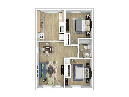 Floor plan 2X1