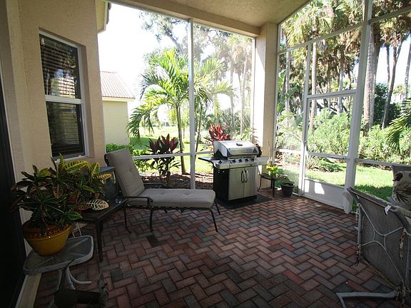 Pavers and view of lake