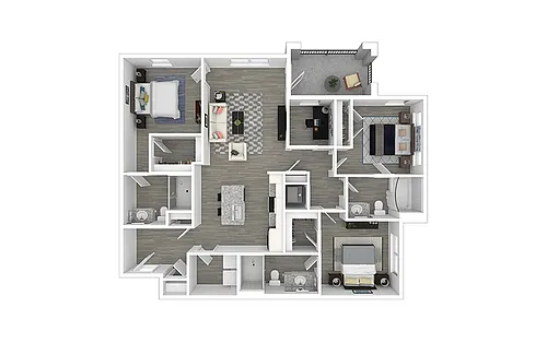 Floor plan Wedge